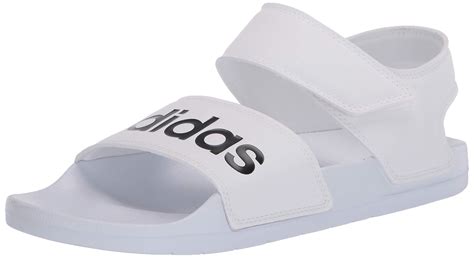 adidas Unisex Adult Adilette Sandal Sneaker in White - Save 5% - Lyst