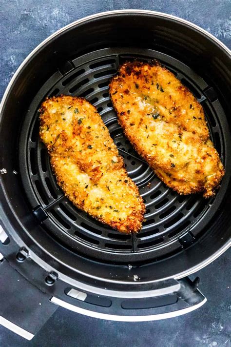 Easy Crispy Air Fryer Breaded Chicken Breast - 15 Minutes - Pinch Me Good