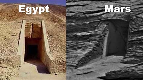 Ancient Tomb Entrance On Mars, Doorway, Linked To Egypt. UFO Sighting News. - YouTube