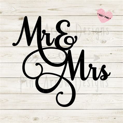 Mr & Mrs. svg Mr and Mrs cake topper svg Wedding cake topper | Etsy