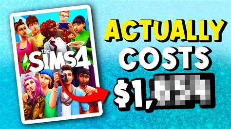 How Much Does The Sims 4 ACTUALLY Cost? - YouTube