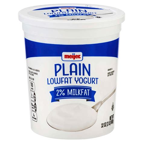Meijer All Natural Low Fat Plain Yogurt, 32 oz Traditional Yogurt | Meijer Grocery, Pharmacy ...