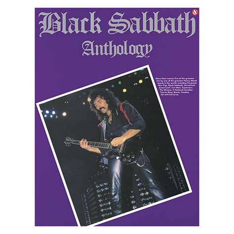 Music Sales Black Sabbath Anthology Guitar Tab (Book) | Guitar Center