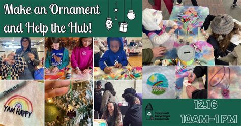 Make an ornament and help the Hub! , Cincinnati Recycling & Reuse Hub, December 16 2023 ...