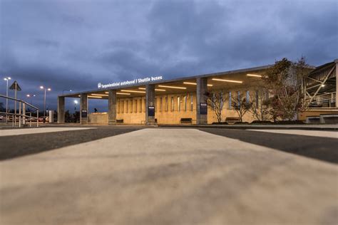 Bus Station at Vilnius International Airport | Vilniaus architektūros studija - Arch2O.com