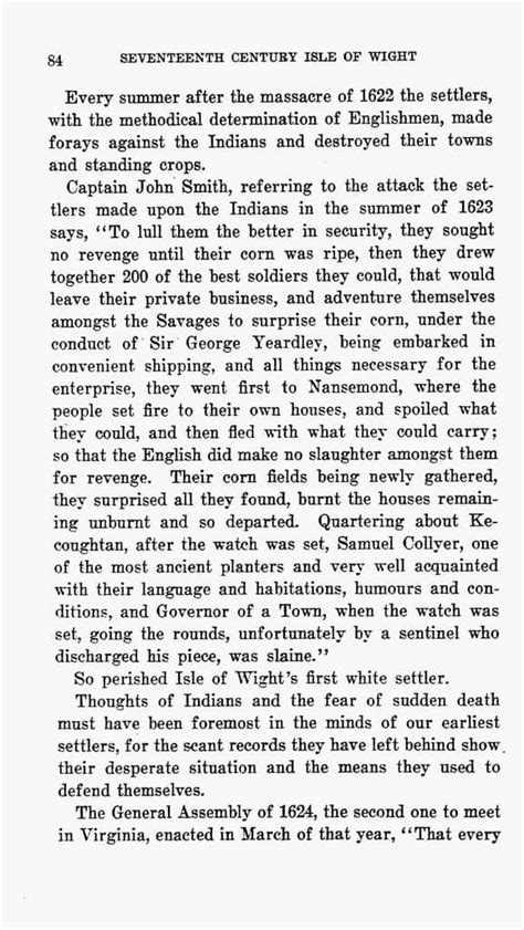 17th Century Isle of Wight County, Virginia – Smith Harper