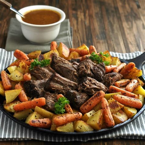 Perfect Pot Roast with Pot Roast Gravy - Simply Sated