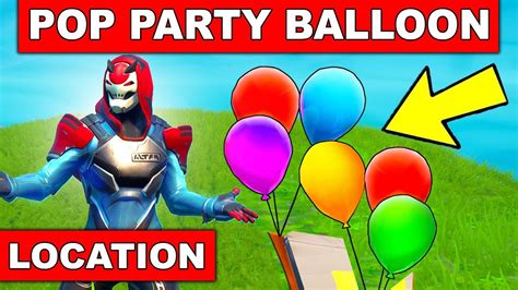 Party Balloon Decorations In Fortnite Battle Royale - Architecture Home ...