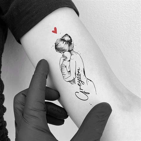 Mother And Child Tattoo