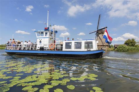 Boat Tour at Windmills of Kinderdijk, Netherlands Editorial Photo ...