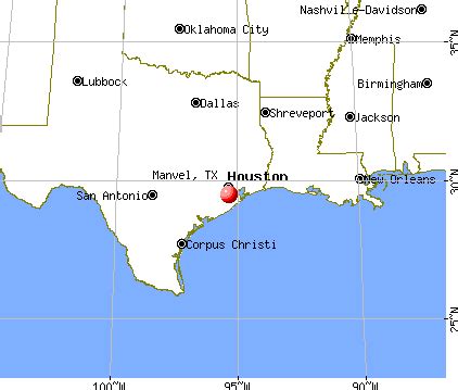 Manvel, Texas (TX 77578) profile: population, maps, real estate, averages, homes, statistics ...