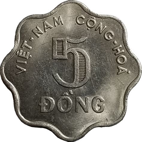 5 đồng Việt Nam Cộng Hòa 1971 Shop tiền sưu tầm D-money