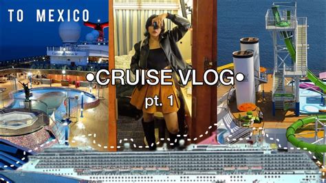 GOING ON MY FIRST CRUISE | Vacation Vlog pt. 1 (Day 1 & 2) | Carnival Miracle 2022-2023 - YouTube