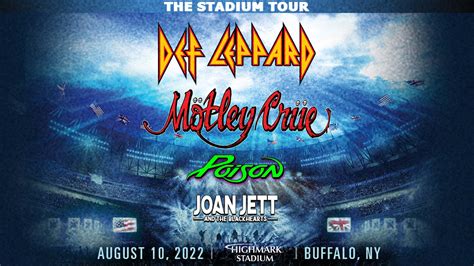 The Stadium Tour featuring Def Leppard, Mötley Crüe, with Poison and ...