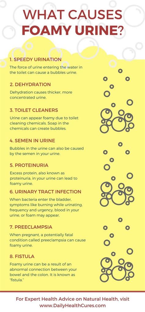 9 Possible Causes of Foamy Urine and How Is It Treated