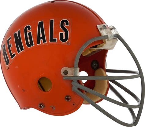 1976-78 Ron Hunt Game Worn Cincinnati Bengals Helmet.... Football | Lot #14949 | Heritage ...