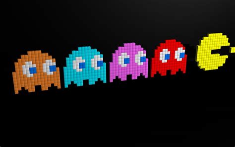 Pacman, game, video, ghosts, HD wallpaper | Peakpx