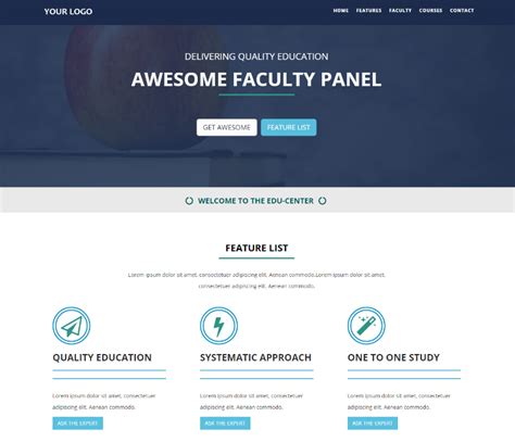 18 Best Free Education Html Website Templates 2022