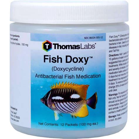 Fish Doxy - Doxycycline 100 mg Powder Packets (12 Count) [DISCONTINUED ...