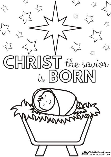 Christmas Coloring & Activity Pages for Kids - Christianbook.com Blog