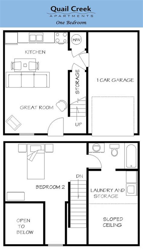 Quail Creek Apartments | Floor Plans