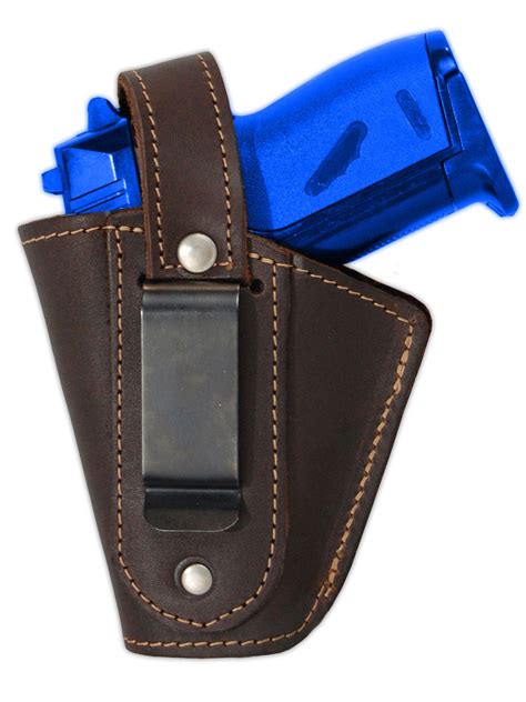 Barsony OWB Brown Leather Belt Clip Holster and 50 similar items