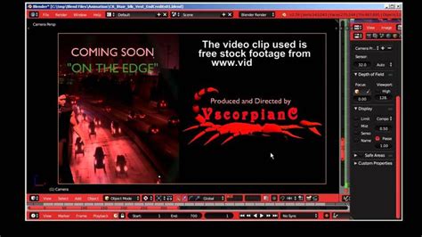 Blender 3D Animation - Movie End Credits Tutorial Teaser by VscorpianC | Animation movie ...