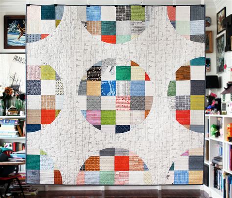 Pixelated Circles Quilt Pattern: Release Day! | an Art School Dropout's life