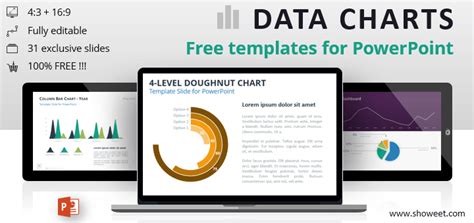 Data Charts Templates for PowerPoint