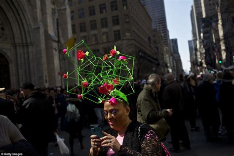 New York's Easter Parade featured bonnets and crazy costumes fill the ...