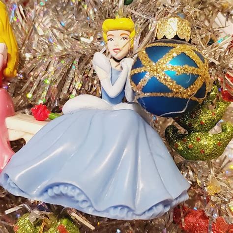 Disney Princess Aurora and Cinderella Christmas Tree Ornament - Etsy