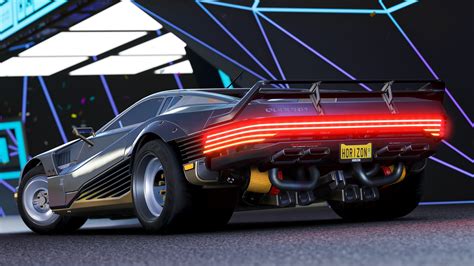 Cyberpunk's car now in Forza Horizon 4 | Rock Paper Shotgun