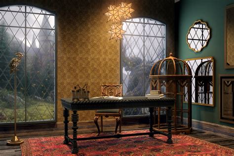 Harry Potter Dumbledore's Study Zoom Background | Download Free Zoom ...