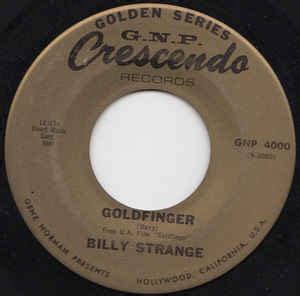 Billy Strange - Goldfinger / The James Bond Theme | Discogs