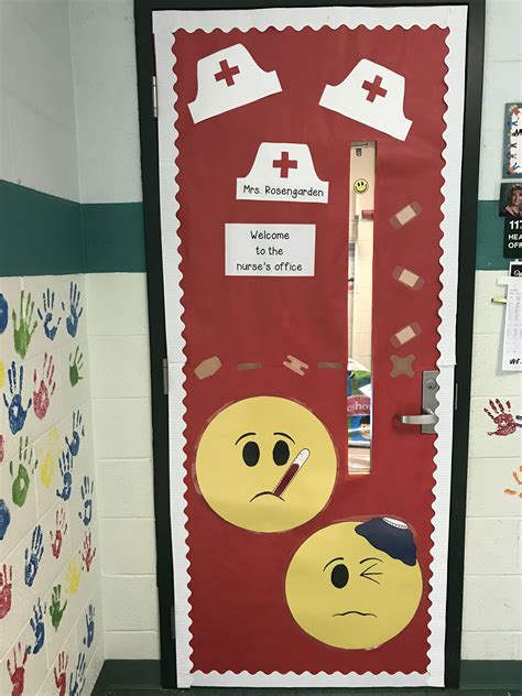 Pin by Chris Dumas on School Nurse | School nurse door decoration, School nurse office ...