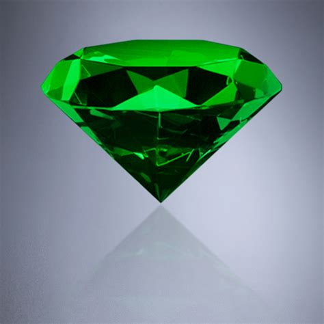 Diamond Green 3-1/8" - Crystal D