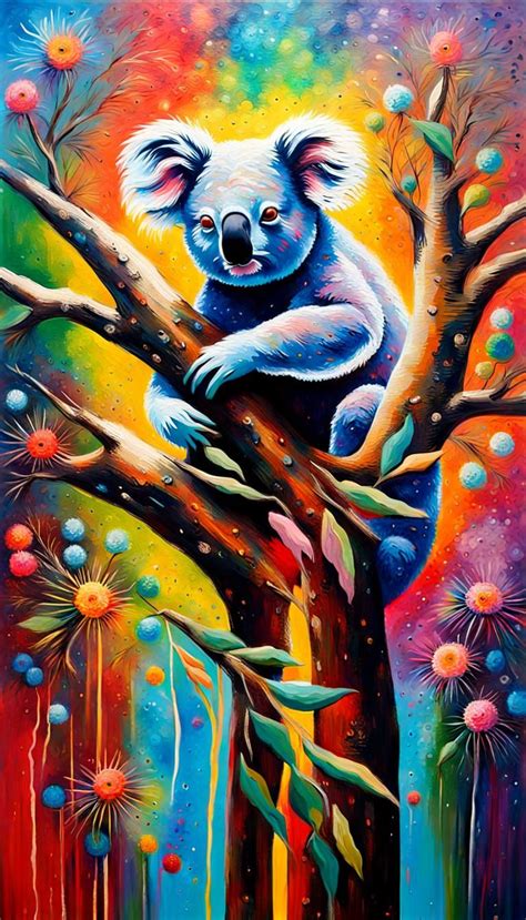 Koala Tree - AI Generated Artwork - NightCafe Creator