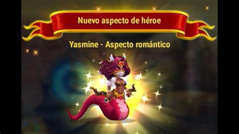 Hero Wars - FB - Obteniendo aspecto romantico de Yasmine - YouTube