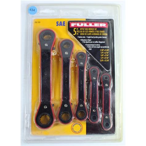 FULLER SAE 5 PCS OFFSET BOX WRENCH SET