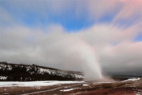 Yellowstone in winter: Visiting Old Faithful in winter