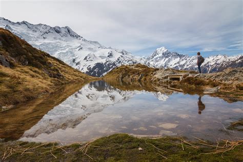 Sealy Tarns, Mount Cook National Park, New Zealand