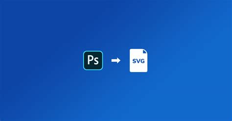 How to export an SVG from Photoshop - imagy