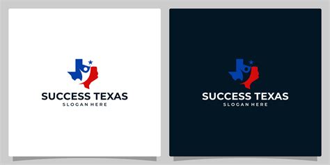 Texas state map logo design template with Success people graphic design ...