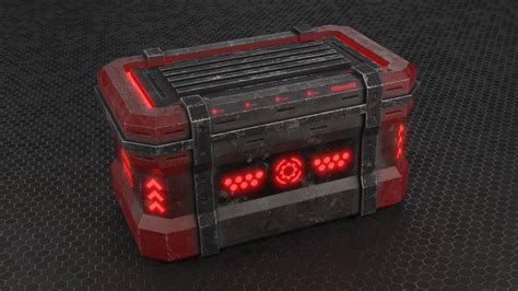 SciFi Crate 3D Model | ubicaciondepersonas.cdmx.gob.mx