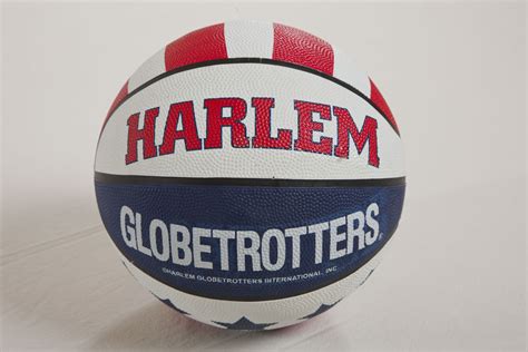 Large Rubber Harlem Globetrotters Souvenir Basketball by Baden