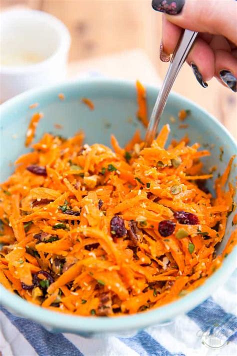 The Best Carrot Salad Ever! • The Healthy Foodie