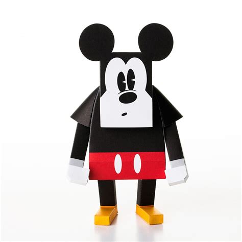 I liked this design on #Fab. Mickey Mouse | Mickey mouse, Mickey, Paper toys