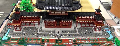 LEGO MOC Japanese Temple and Reflecting Pond At Bricks Cascade 2020 ...