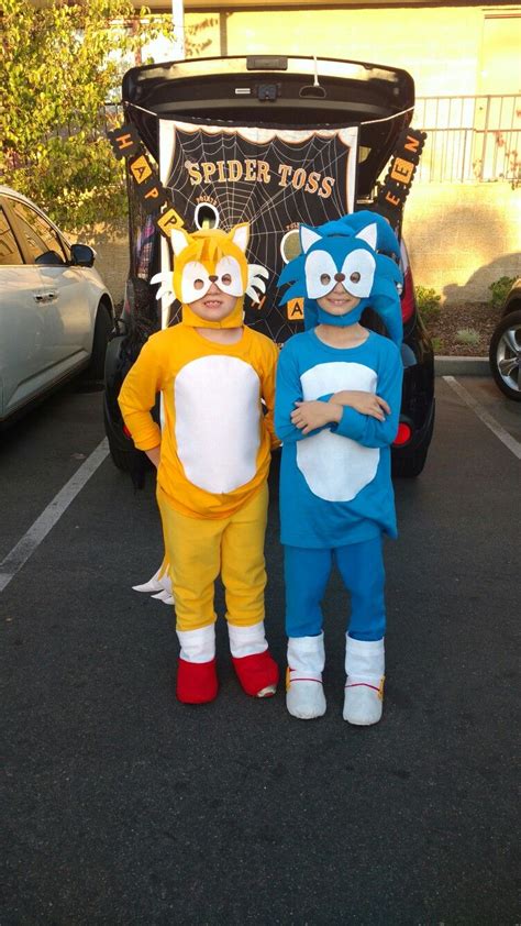 Sonic & Tails Halloween costumes | Sonic the hedgehog halloween costume, Baby first halloween ...