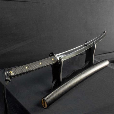 Full-Tang Wakizashi Sword, Carbon Steel Shoto, Samurai Short Swords | KarateMart.com